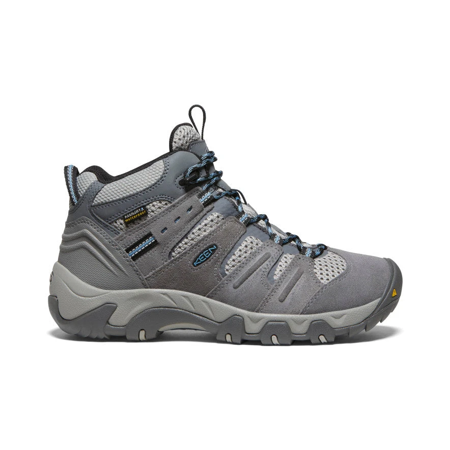 Keen Women's Headout Waterproof Hiking Boot | Steel Grey/Blue Heaven 1 Keen Women's Headout Waterproof Hiking Boot | Steel Grey/Blue Heaven