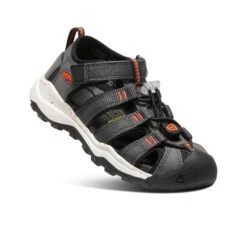 Keen Little Kids' Newport Neo H2 | Magnet/Spicy Orange -Keen Deals Store 046057638fe20b7df3486aa039723e172a66f81d
