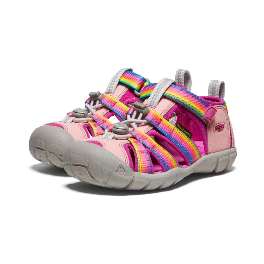 Keen Little Kids' Seacamp II CNX | Rainbow/Festival Fuchsia 2 Keen Little Kids' Seacamp II CNX | Rainbow/Festival Fuchsia - Image 2