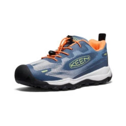 Keen Big Kids' Wanduro Speed Hiking Shoe | Vintage Indigo/Tangerine -Keen Deals Store 07aeb459f23a6017e728e3701f6cd9fd016d9778