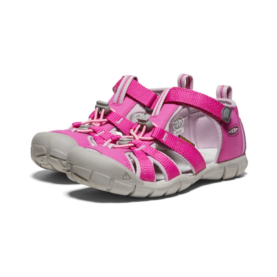 Keen Big Kids' Seacamp II CNX | Very Berry/Dawn Pink 2 Keen Big Kids' Seacamp II CNX | Very Berry/Dawn Pink - Image 2