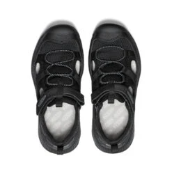 Keen Big Kids' Motozoa Sandal | Black/Alloy -Keen Deals Store 085a00e1aadbb7cb21b49c2c88e0ae1d010f5886