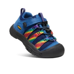 Keen Little Kids' Newport H2SHO | Multi/Bright Cobalt -Keen Deals Store 0a7f18bb94e93181bc0bc0a663b8083d6c0baa0c
