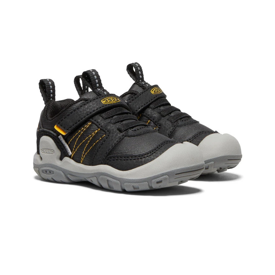 Toddlers' Knotch Peak Sneaker | Black/KEEN Yellow 2 Toddlers' Knotch Peak Sneaker | Black/KEEN Yellow - Image 2