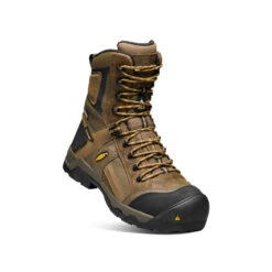 Keen Men's CSA Davenport 8" Insulated Waterproof Boot | Dark Earth/Inca Gold -Keen Deals Store 0ff6650cd7da761fa94bd5789d29259ec348e061