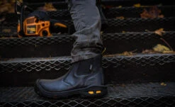 Keen Men's Juneau Romeo Waterproof Boot (Carbon-Fiber Toe) | Black/Black -Keen Deals Store 1025581 PDP TopImage