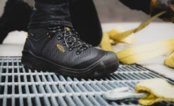 Keen Men's Dearborn 6" Waterproof Boot (Carbon-Fiber Toe) | Black/Steel Grey -Keen Deals Store 1025692 PDP TopImage