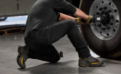 Keen Men's Troy 6" Waterproof Boot (Carbon-Fiber Toe) | Magnet/Black -Keen Deals Store 1025697 PDP TopImage