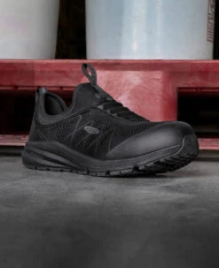 Keen Women's Vista Energy Shift ESD (Carbon-Fiber Toe) | Black/Black -Keen Deals Store 1026372 PDP LeftImage