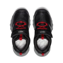 Keen Little Kids' Wanduro Waterproof Shoe | Black/Ribbon Red -Keen Deals Store 1937339f1508bbef67d46a127f6d585a9d5fa135