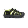 Keen Little Kids' Newport H2 | Black/Lime Green