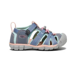 Keen Little Kids' Seacamp II CNX | Flint Stone/Ocean Wave