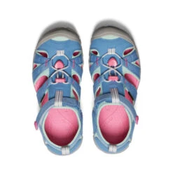 Keen Big Kids' Seacamp II CNX | Coronet Blue/Hot Pink -Keen Deals Store 3068a326bd44cc57020c57a00dbcef15deb78094