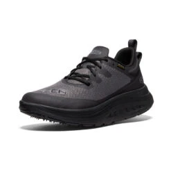 Keen Men's WK400 Waterproof Walking Shoe | Black/Black -Keen Deals Store 4819264ece6101067da2bf934adb2e2d1749916b