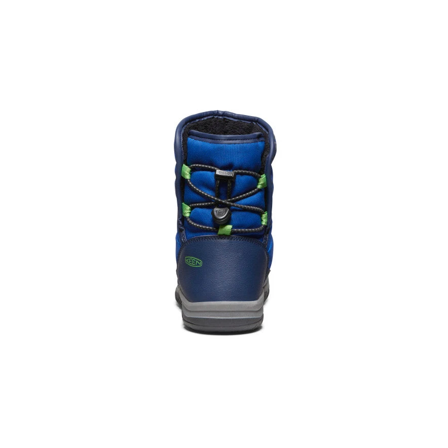 Keen Big Kids' Puffrider Waterproof Winter Boot | Naval Academy/Surf 5 Keen Big Kids' Puffrider Waterproof Winter Boot | Naval Academy/Surf - Image 5