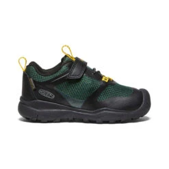 Keen Little Kids' Wanduro Waterproof Shoe | Black/Greener Pastures
