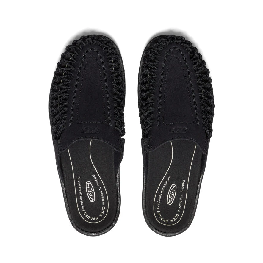 Keen Men's UNEEK II Slide | Black/Black 4 Keen Men's UNEEK II Slide | Black/Black - Image 4
