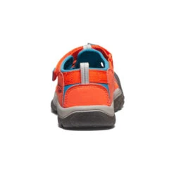 Keen Big Kids' Newport H2 | Safety Orange/Fjord Blue -Keen Deals Store 568d305a7fbbfbae4f267d2f1a2742b73a6e72a0