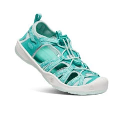 Keen Big Kids' Moxie Sandal | Waterfall/Blue Glass -Keen Deals Store 5ffad69fd1fca0bf2d24db920e46b98e7712d219