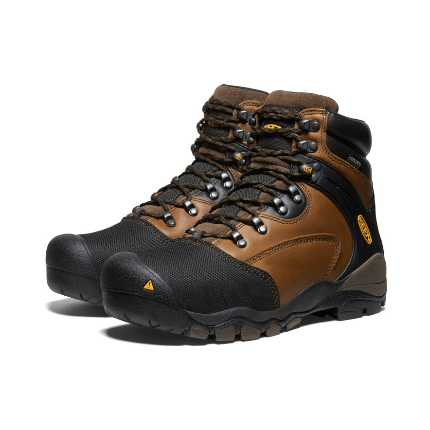 Keen Men's Louisville 6" MET Waterproof Boot (Steel Toe) | Slate Black 2 Keen Men's Louisville 6" MET Waterproof Boot (Steel Toe) | Slate Black - Image 2
