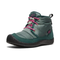 Keen Big Kids' Howser II Waterproof Chukka | Dark Forest/Fuchsia Purple -Keen Deals Store 61d8abc5f6f94302e9851127919bb2afb6978604