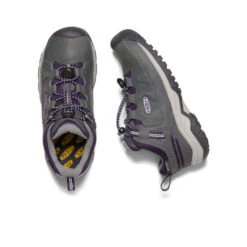 Keen Big Kids' Targhee Waterproof Shoe | Magnet/Tillandsia Purple -Keen Deals Store 62709dedc860618a7ff629193c477253c965a2c4