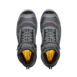 Keen Men's Reno Mid KBF Waterproof (Carbon-Fiber Toe) | Magnet/Black -Keen Deals Store 644619a0d3ba0776af0dcaa9dfd0848ee7b44b83