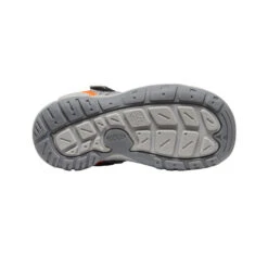 Keen Little Kids' Knotch Peak Sneaker | Magnet/Safety Orange -Keen Deals Store 676412f873ec6d0ed9f193180e6f114b147fe3ef