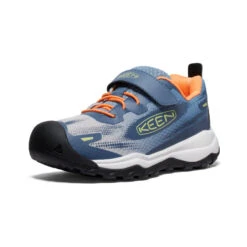 Keen Little Kids' Wanduro Speed Hiking Shoe | Vintage Indigo/Tangerine -Keen Deals Store 6951d02341dd7ece69607d7b83fc2da2591f39e7