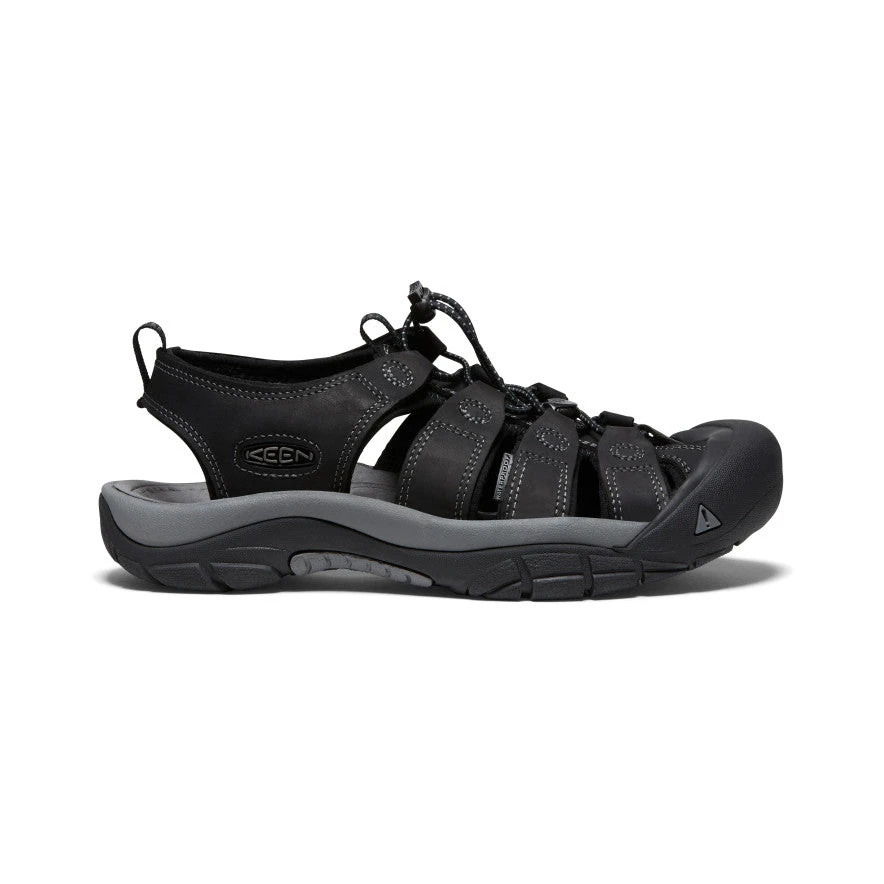 Keen Men's Newport Leather | Black/Steel Grey 1 Keen Men's Newport Leather | Black/Steel Grey