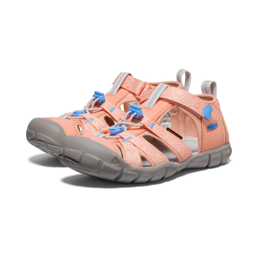 Keen Big Kids' Seacamp II CNX | Papaya Punch/Marina 2 Keen Big Kids' Seacamp II CNX | Papaya Punch/Marina - Image 2