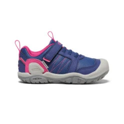 Keen Little Kids' Knotch Peak Sneaker | Blue Depths/Pink Peacock