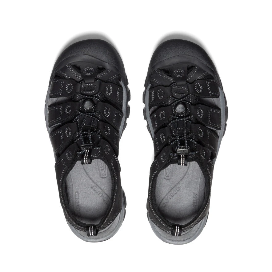 Keen Men's Newport Leather | Black/Steel Grey 4 Keen Men's Newport Leather | Black/Steel Grey - Image 4