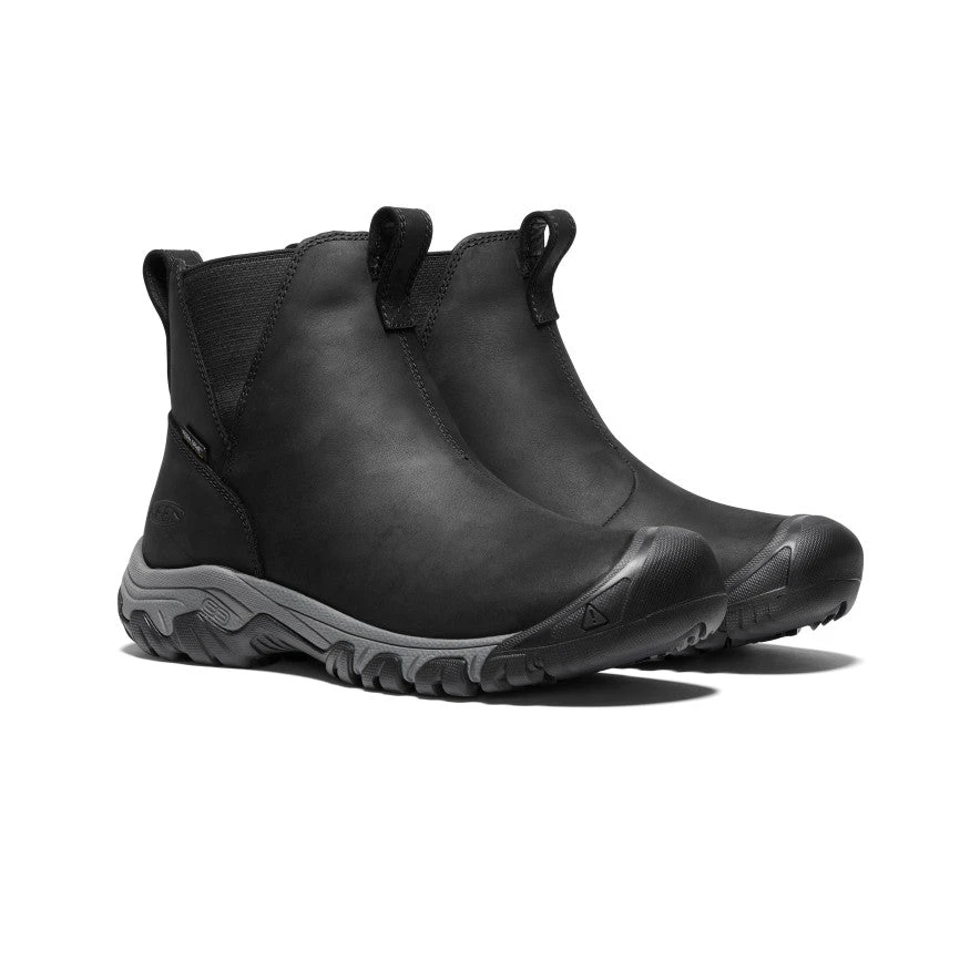 Keen Women's Greta Waterproof Chelsea | Black/Steel Grey 2 Keen Women's Greta Waterproof Chelsea | Black/Steel Grey - Image 2