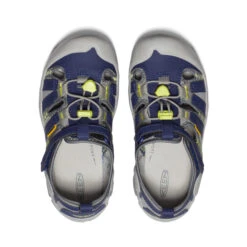 Keen Big Kids' Knotch Creek | Steel Grey/Blue Depths -Keen Deals Store 838be6eb553a3a470e800edfe8866f7e6a90f741