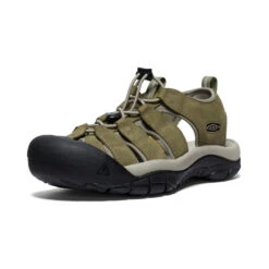 Keen Men's Newport Leather | Martini Olive/Brindle -Keen Deals Store 844489b581b68519d3cea2c1dcb770f7b0436213