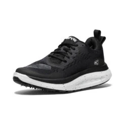 Keen Women's WK400 Walking Shoe | Black/White -Keen Deals Store 87610497ac8ad35079a43dfd6c4773bbc515ea61