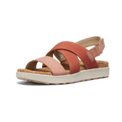 Keen Women's Elle Criss Cross Sandal | Baked Clay/Cork -Keen Deals Store 8aee5ab0e79519865c8a46fb2914a2066317c312