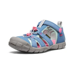 Keen Big Kids' Seacamp II CNX | Coronet Blue/Hot Pink -Keen Deals Store 8b58a7d95ef9b54efd9ddaf55ff91a8282b0744d