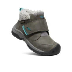 Keen Little Kids' Kootenay IV Waterproof Boot | Steel Grey/Porcelain -Keen Deals Store 933eba16c7e06a05dcbfd92339472c3a7669b3da