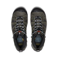 Keen Men's Voyageur Mid | Steel Grey/Scarlet Ibis -Keen Deals Store 944935b6f6f01160fb634fcfc1b0f40af8d73d04