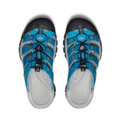 Keen Women's Newport Slide | Fjord Blue/Iceland Poppy -Keen Deals Store 974e6bf1108a39e9d0a7bef3fdf8a537d48a98e1