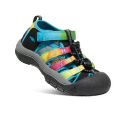 Keen Little Kids' Newport H2 | Rainbow Tie Dye -Keen Deals Store 97fa6ac964b640edc09d5b23486c0234220066c1