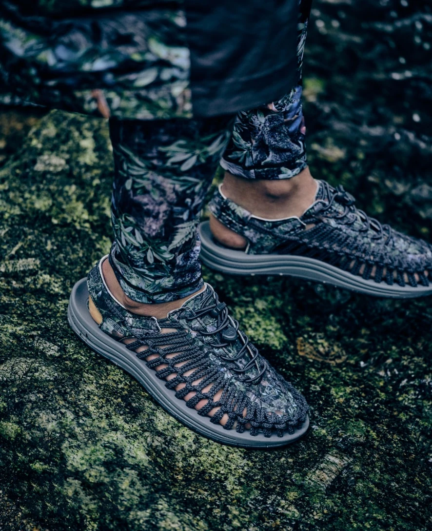 Keen Men's UNEEK Sneaker X ELNEST | Yakushima Forestra Camo 8 Keen Men's UNEEK Sneaker X ELNEST | Yakushima Forestra Camo - Image 8
