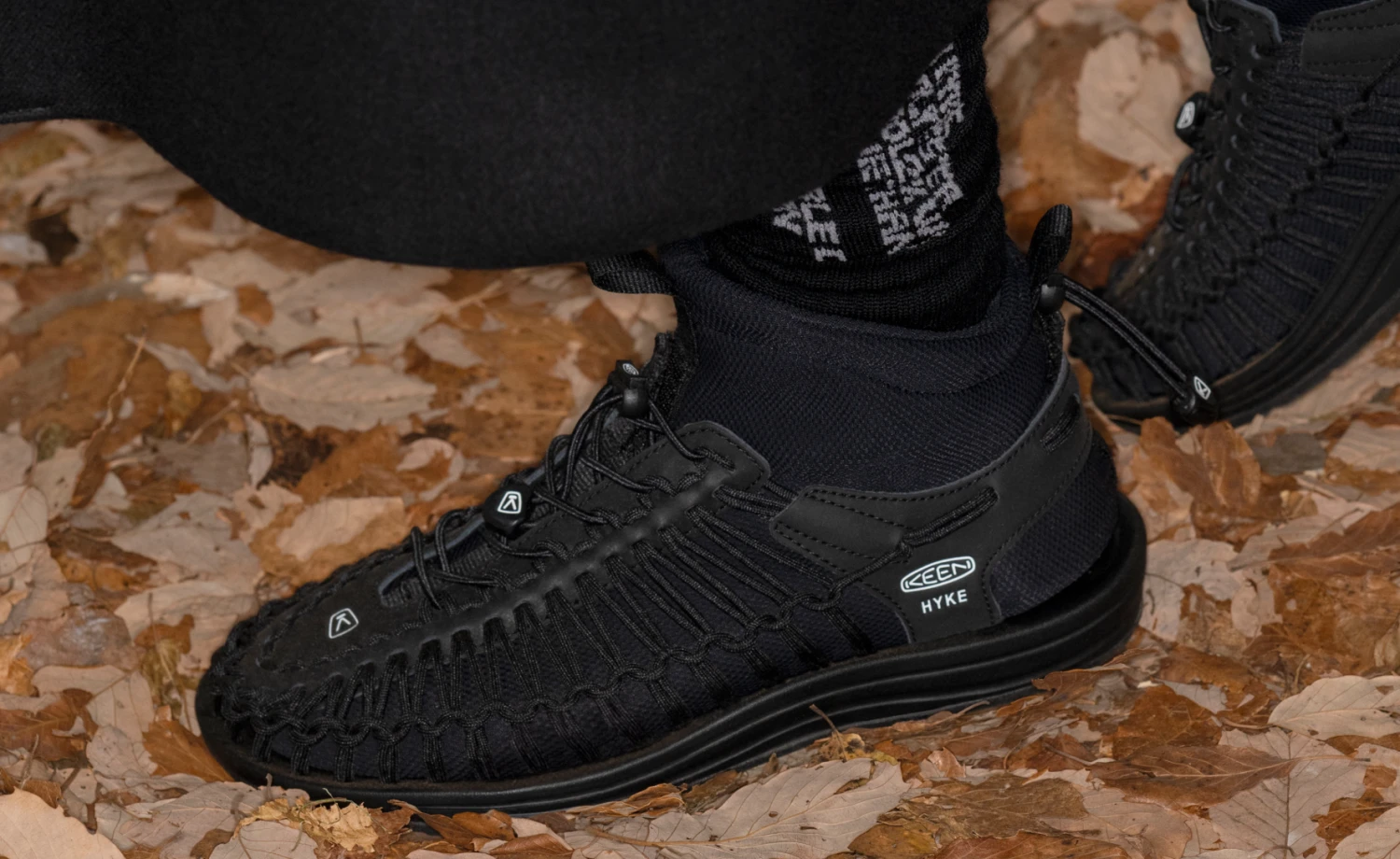 Keen Men's UNEEK High Top X HYKE | Hyke Black 7 Keen Men's UNEEK High Top X HYKE | Hyke Black - Image 7