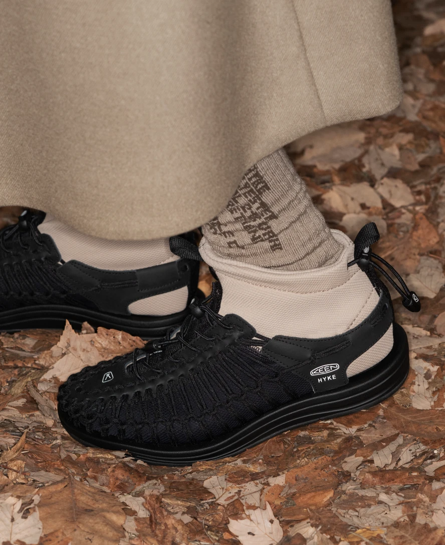 Keen Men's UNEEK High Top X HYKE | Hyke Black 9 Keen Men's UNEEK High Top X HYKE | Hyke Black - Image 9