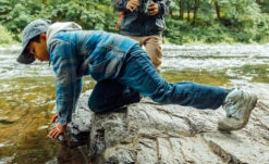 Keen Big Kids' Ridge Flex Waterproof Boot | Grey/Blue Tint -Keen Deals Store RidgeFlexPDPLifestyle1Kids 3