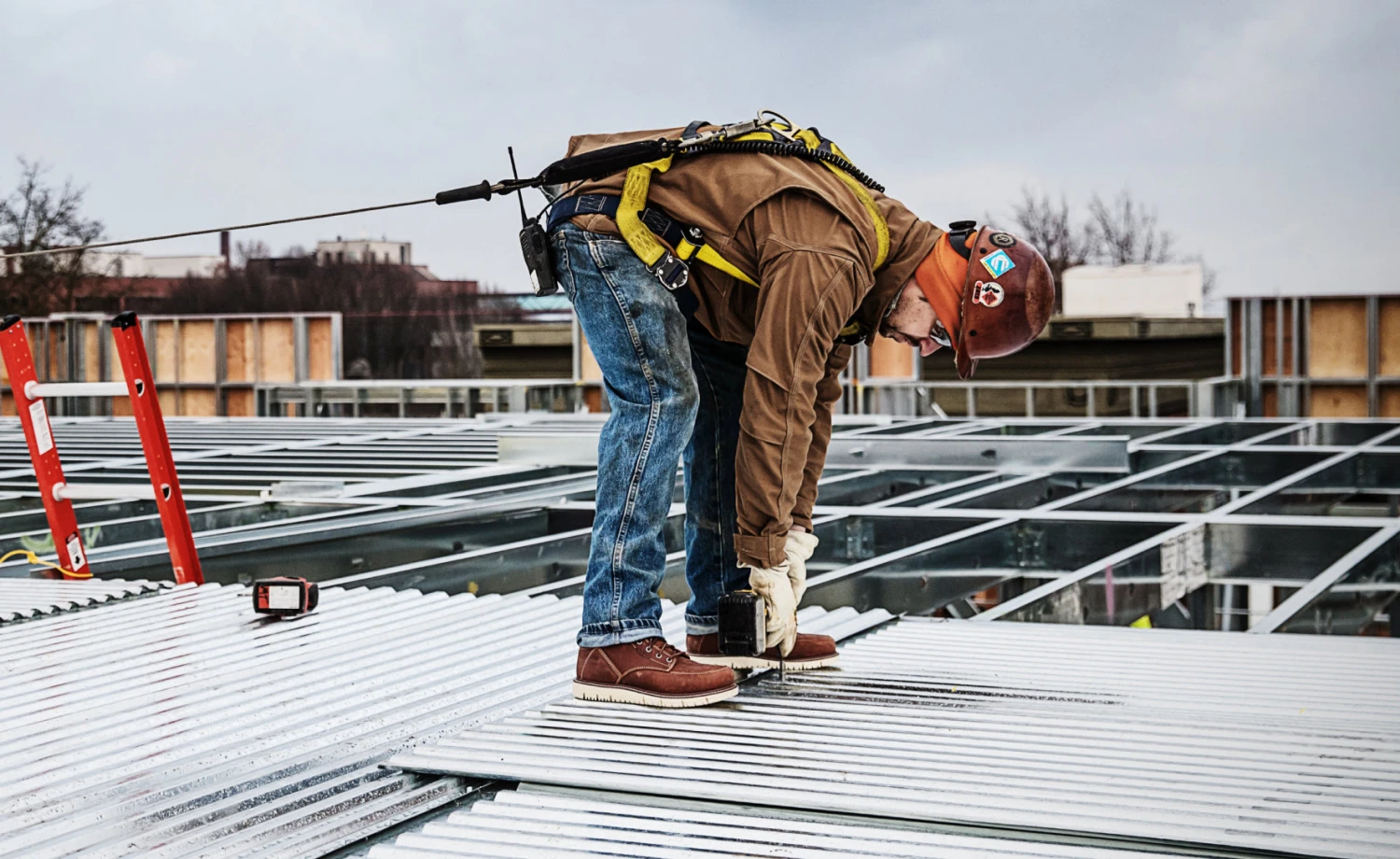 Keen Men's San Jose 6" Boot (Soft Toe) | Gingerbread/Off White 5 Keen Men's San Jose 6" Boot (Soft Toe) | Gingerbread/Off White - Image 5