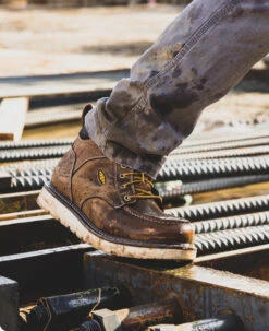 Keen Men's Cincinnati 6" Boot (Soft Toe) | Belgian/Sandshell -Keen Deals Store SDD 505 PDP Cincinnati 1025614 Left Image