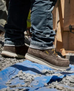 Keen Men's Cincinnati 6" Waterproof Boot (Carbon-Fiber Toe) | Dark Chocolate/Sandshell 12 Keen Men's Cincinnati 6" Waterproof Boot (Carbon-Fiber Toe) | Dark Chocolate/Sandshell -Keen Deals Store SDD 505 PDP Cincinnati 1026885 Left Image